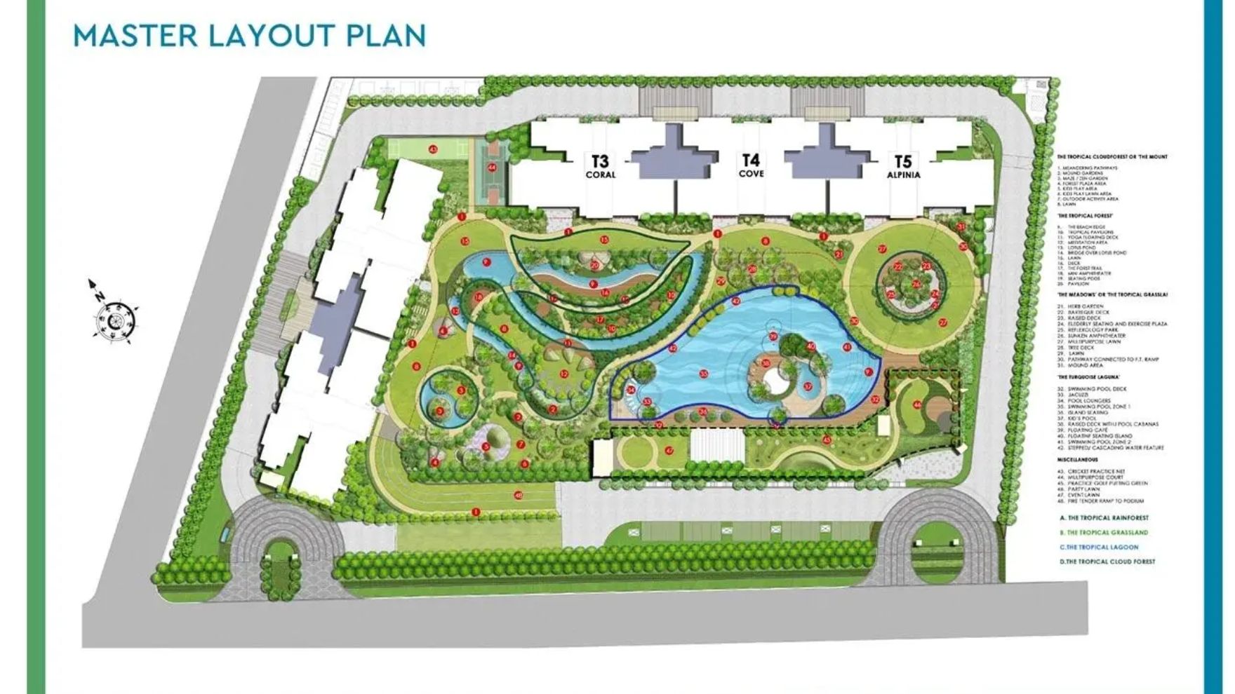 Godrej Tropical Isle Noida Master Plan