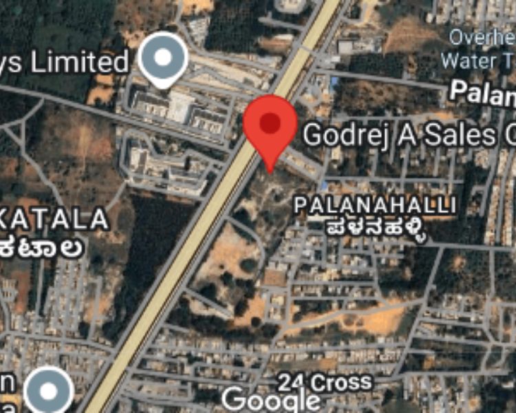 Godrej Aveline Yelahanka Bangalore Location Map 