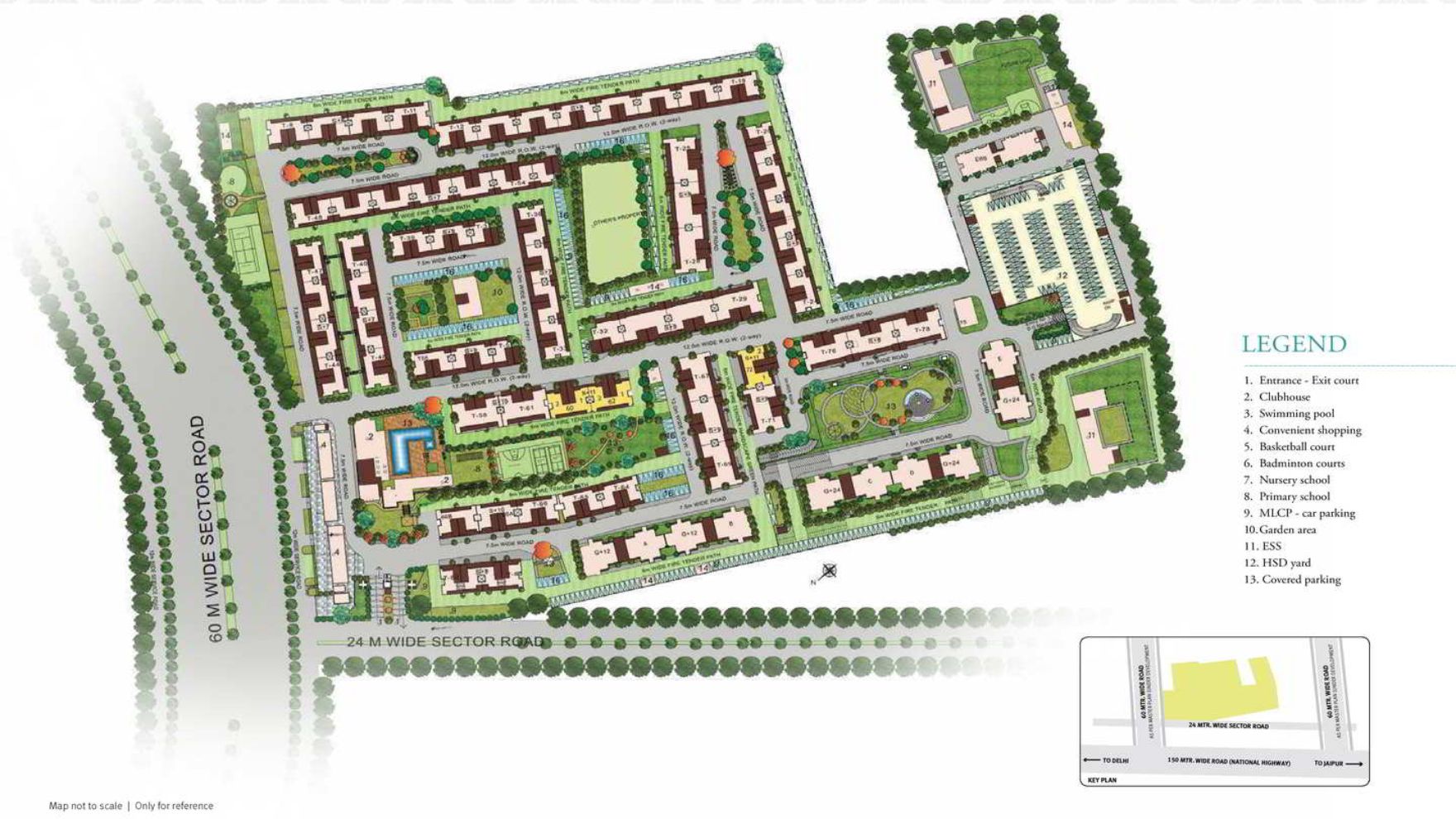 Emaar Palm Select Sector 77 Gurgaon Master Plan