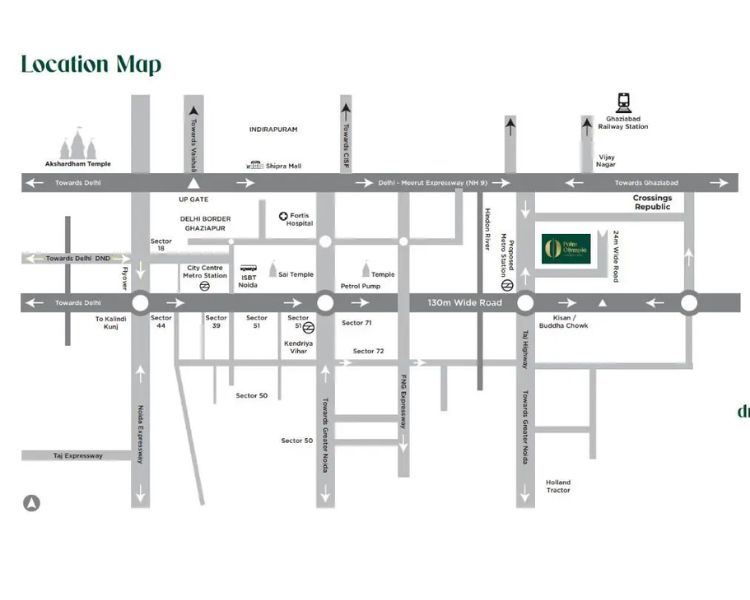 Sam Palm Olympia Location Map