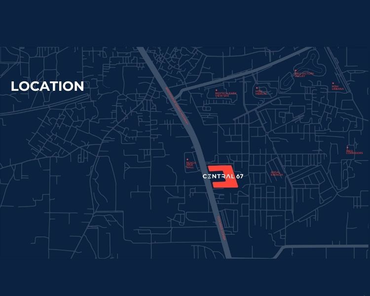 DLF Central 67 location map