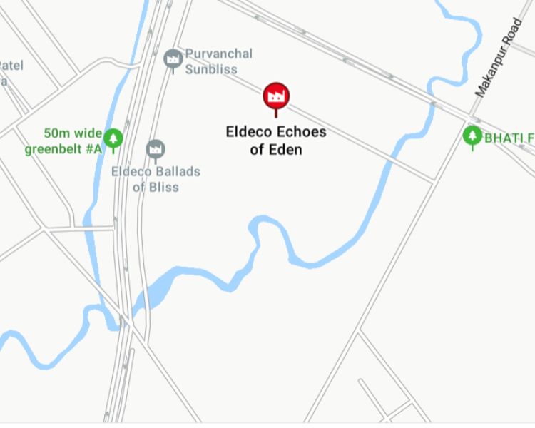Elegantea Infra Skyven Kokapet Hyderabad Location Map 