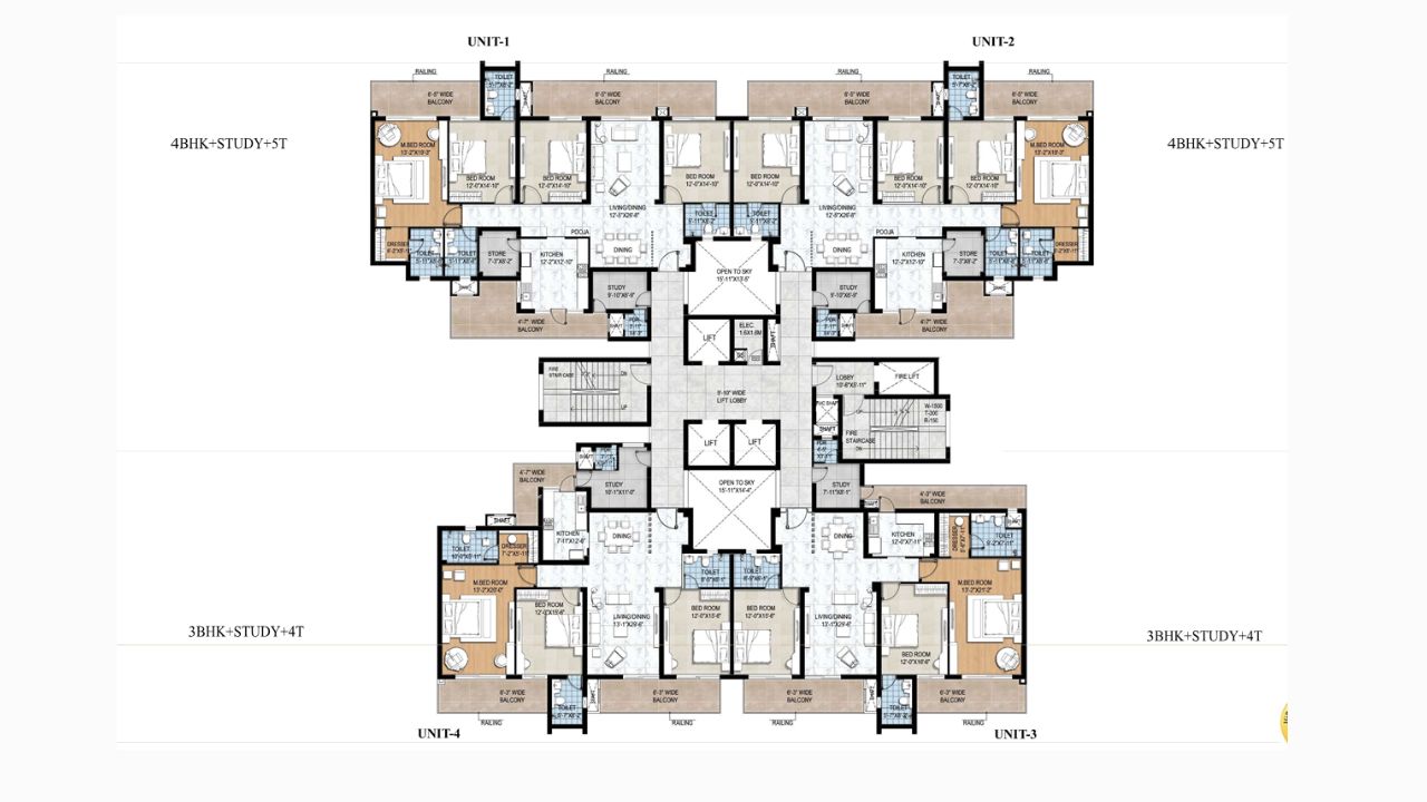 NBCC Aspire Leisure Valley Floor Plan 