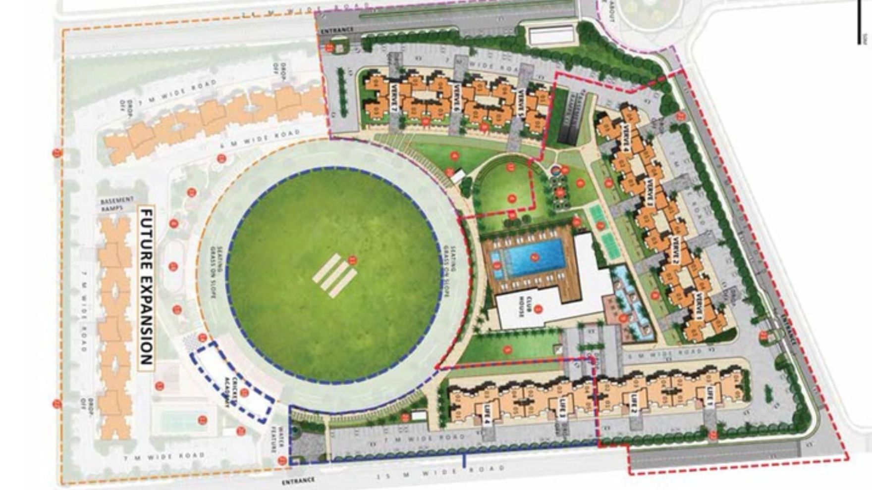 Eldeco Live by the Greens Noida Master Plan