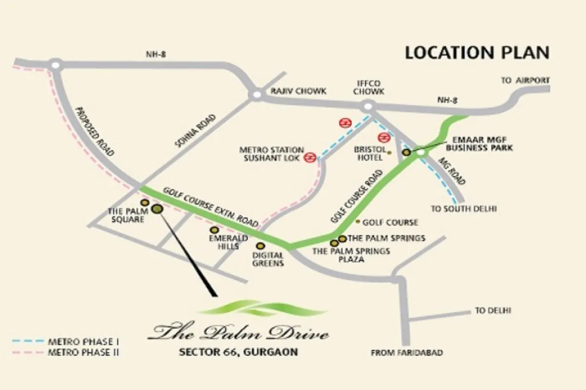 Gurgaon Location Advantages