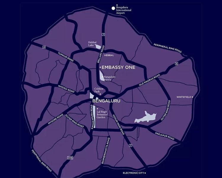 Embassy One Residence Location Advantages
