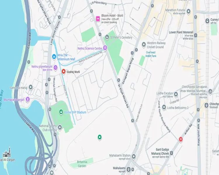 Godrej Trilogy Mumbai Location Map