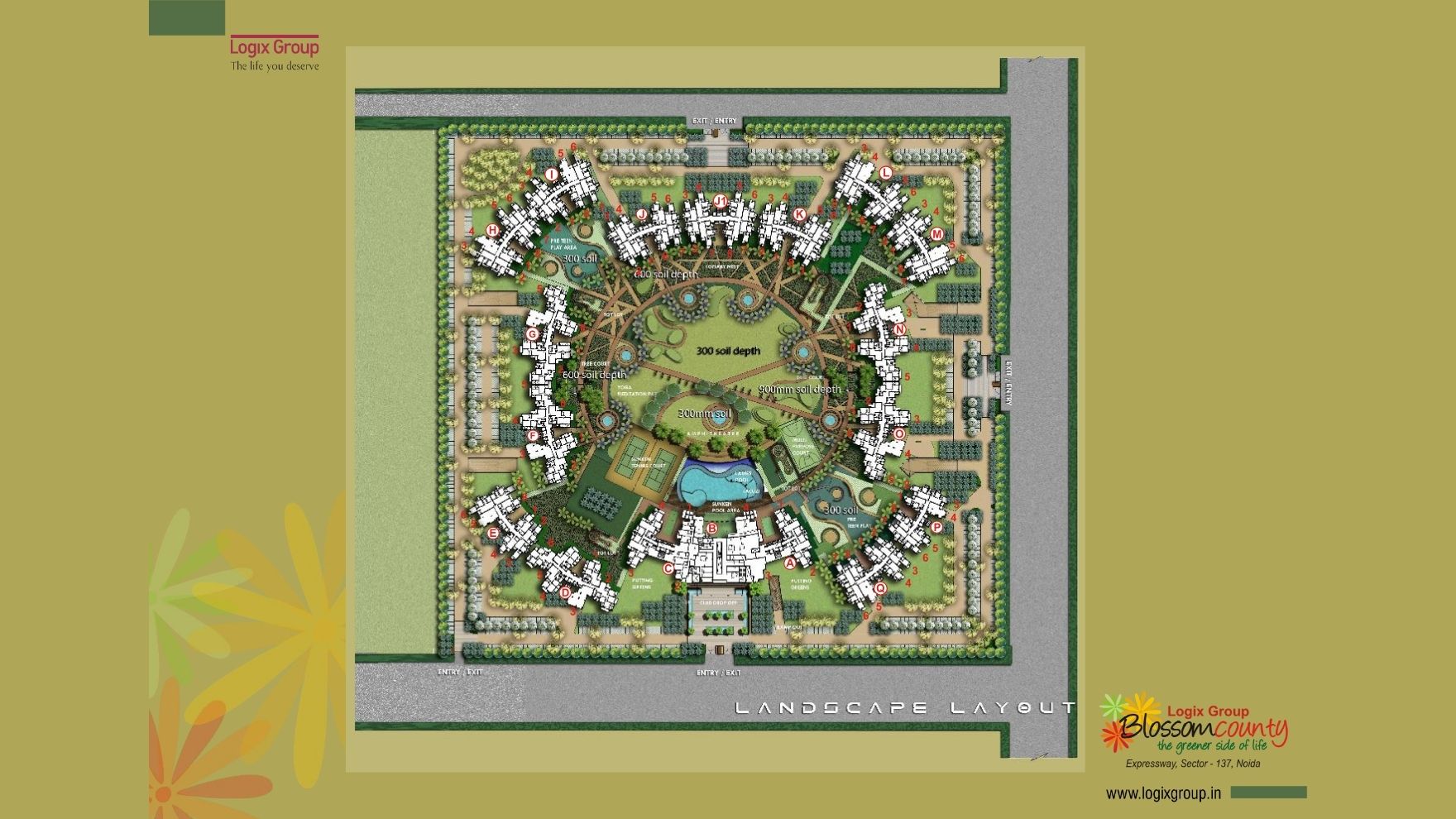 Logix Blossom County Master Plan