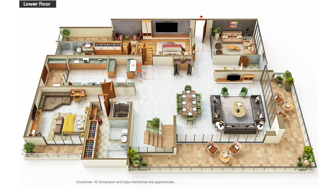 Samanvay The Autograph Vaishali Nagar Jaipur Floor Plan 5 BHK