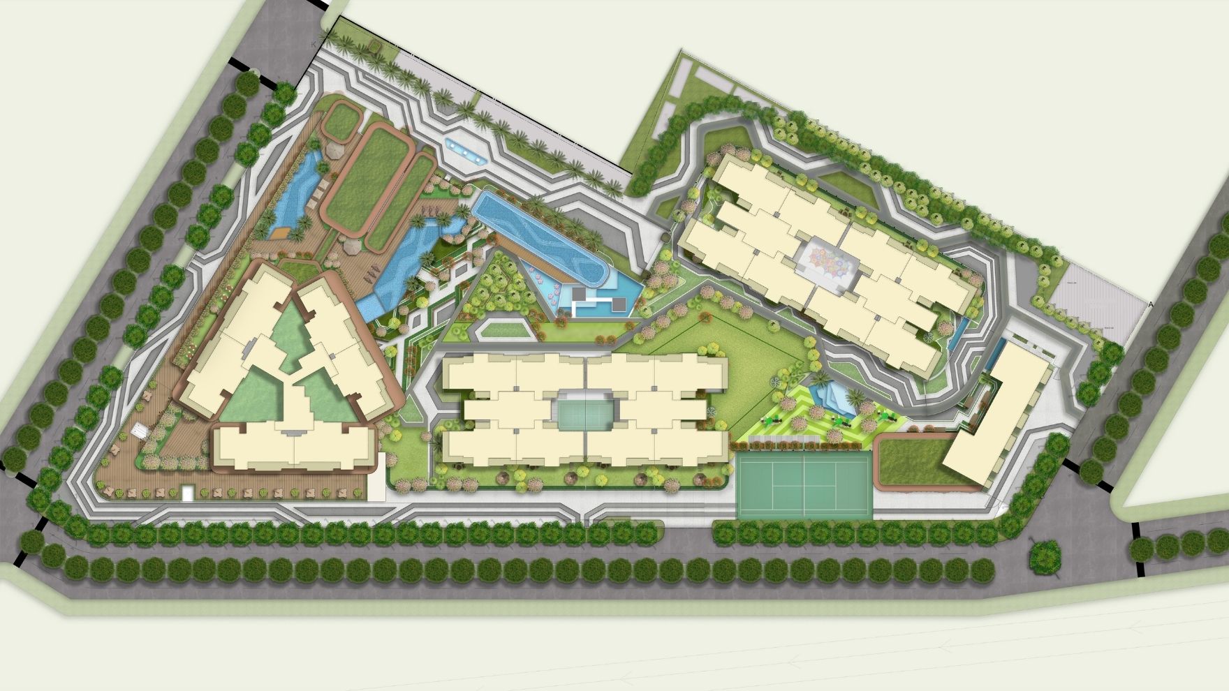 NAVRAJ Kingstown Heights Master Plan