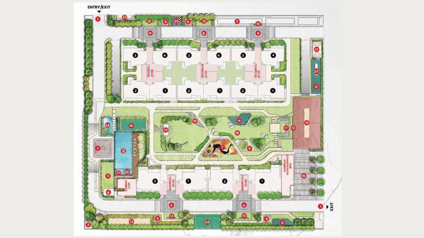 Eldeco La Vida Bella Master Plan