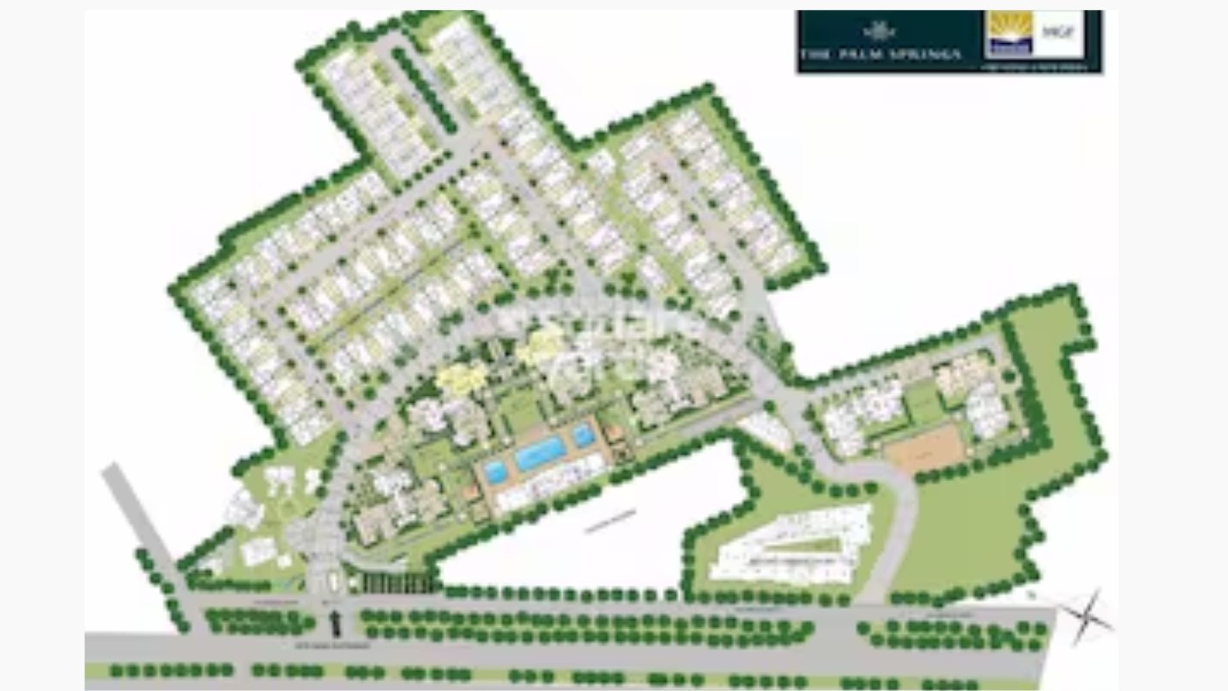 Emaar The Palm Springs Master Plan