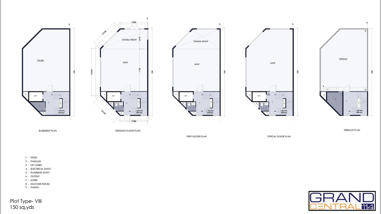 Grand Central 114 Floor Plan Type 3