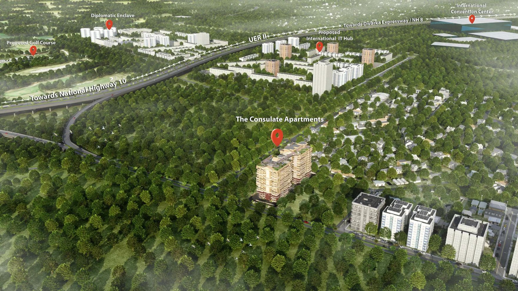 Orchid The Consulate Apartments Master Plan