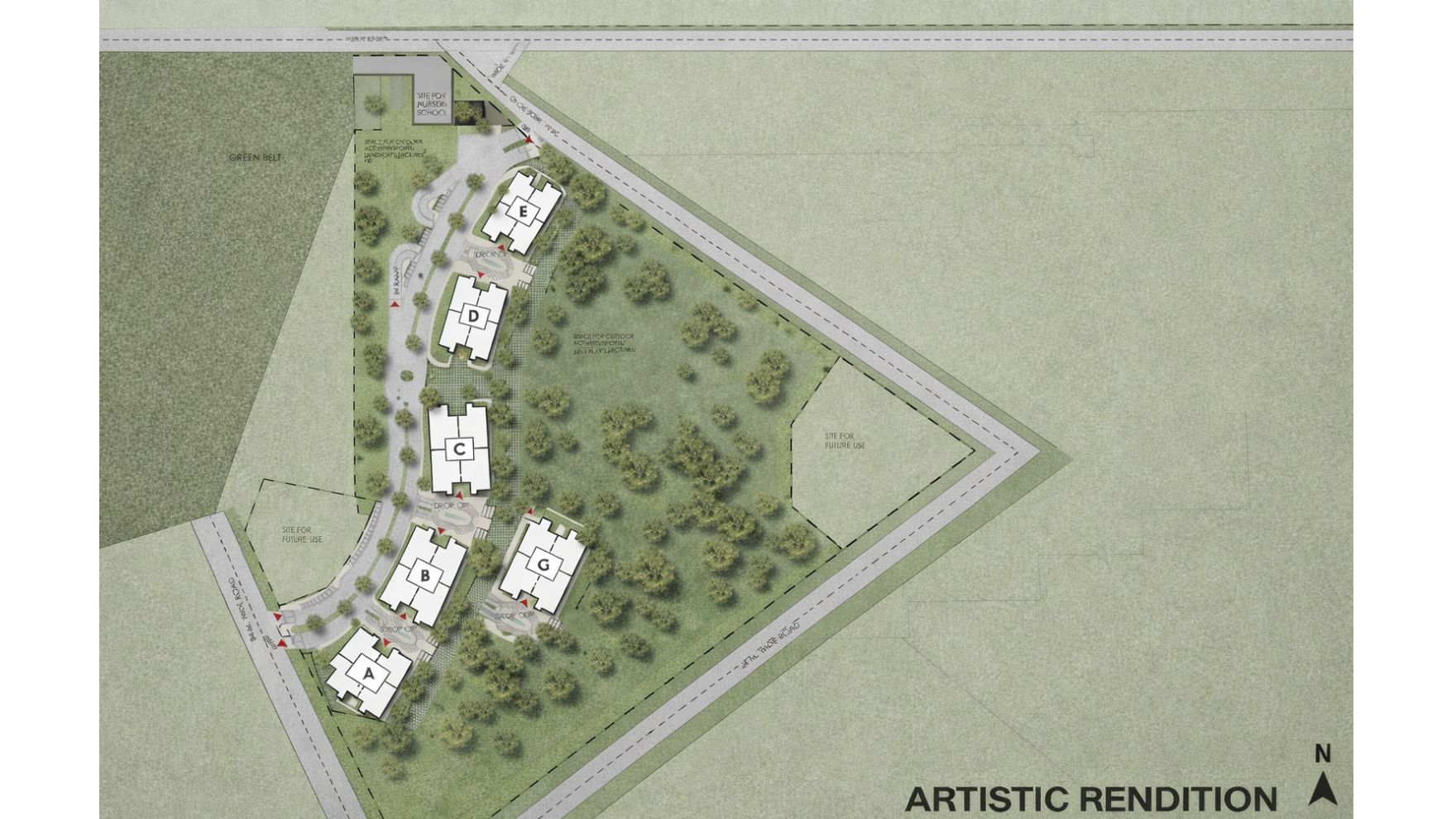 DLF Privana West Masterplan