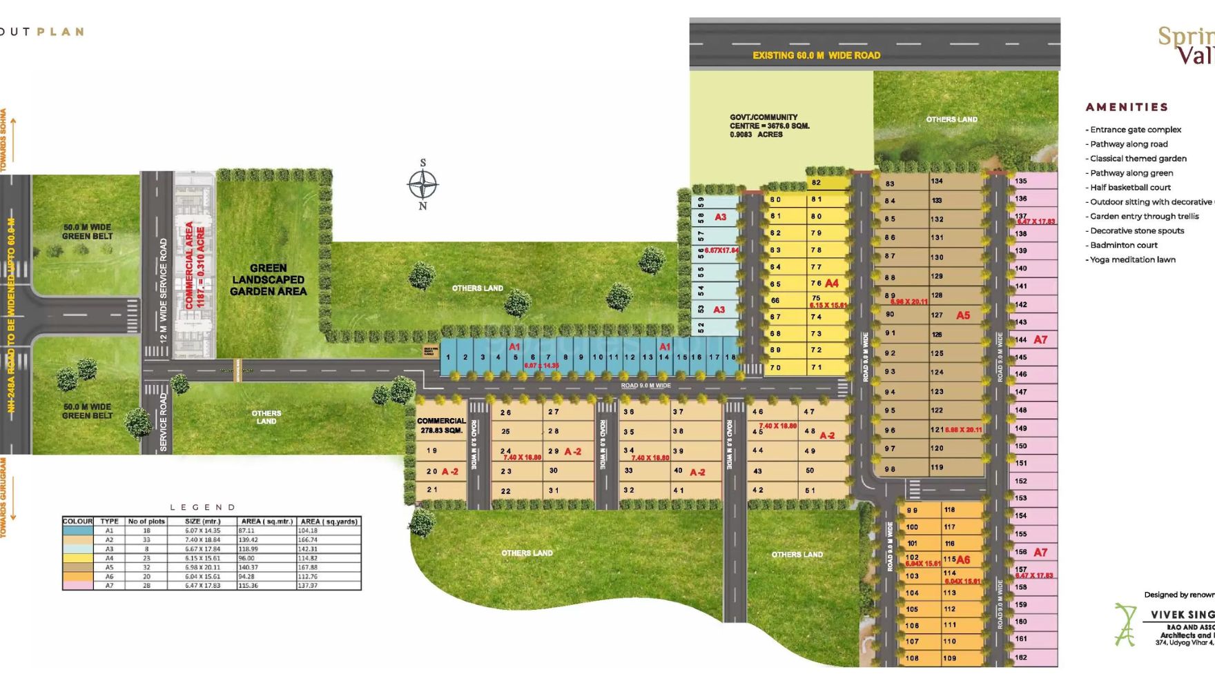 Pyramid Spring Valley Sector 35 Sohna Gurgaon Master Plan 