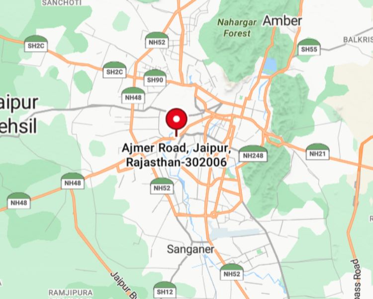 Mahima Shubh Nilay Ajmer Road Jaipur Location Map