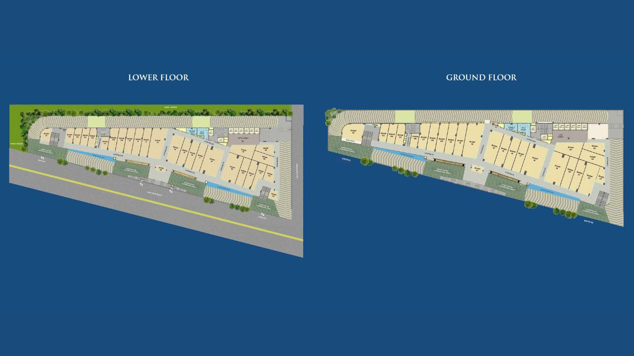 Dasnac Place 93 Lower Ground and Ground Floor Floor Plan