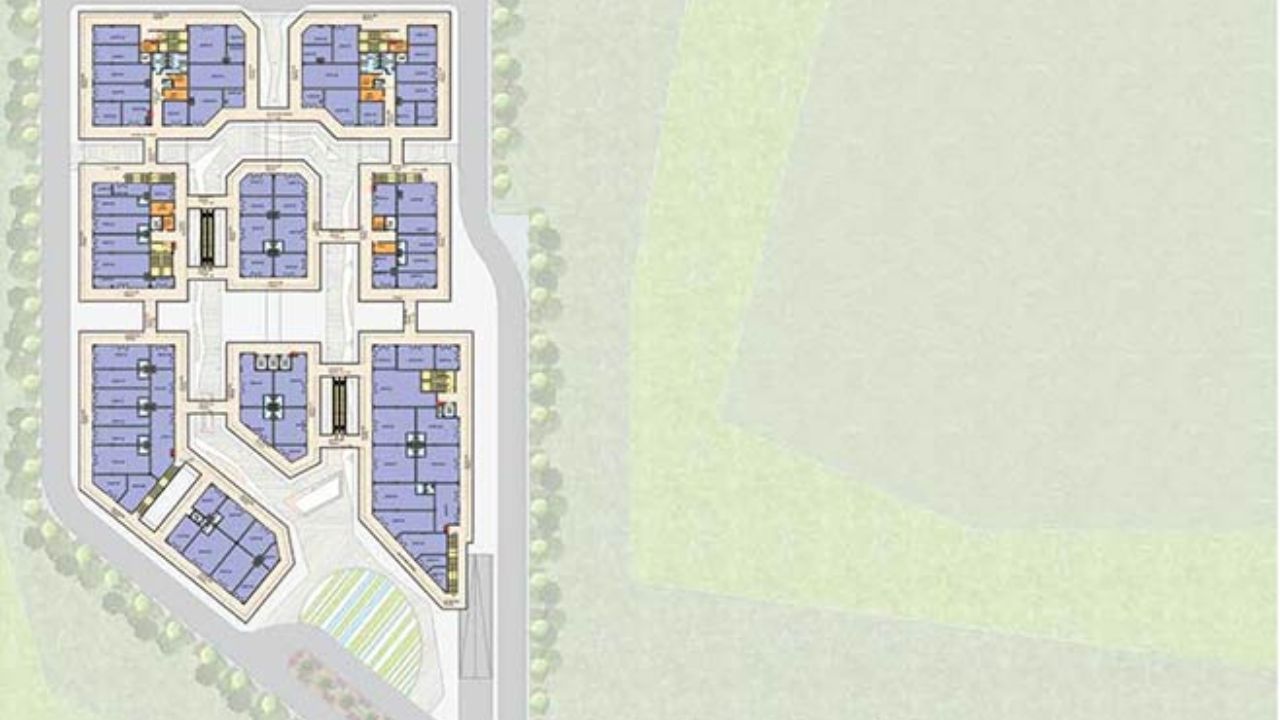 Bestech 92 Market Place Sector 92 Gurgaon Floor Plan Second Floor