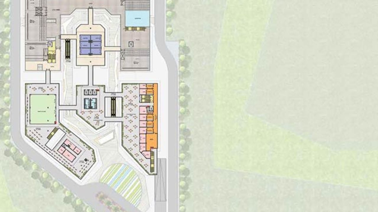 Bestech 92 Market Place Sector 92 Gurgaon Floor Plan Third Floor