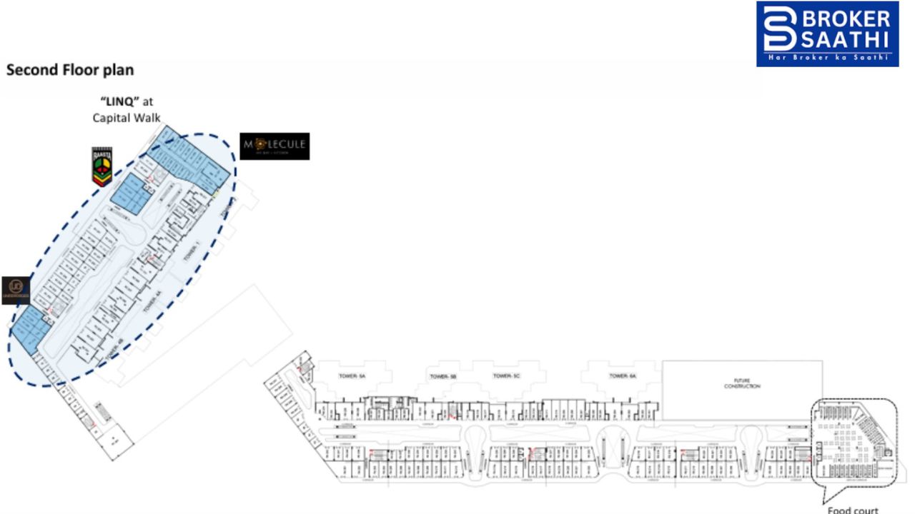 Capital Walk Sector 113 Floor Plan