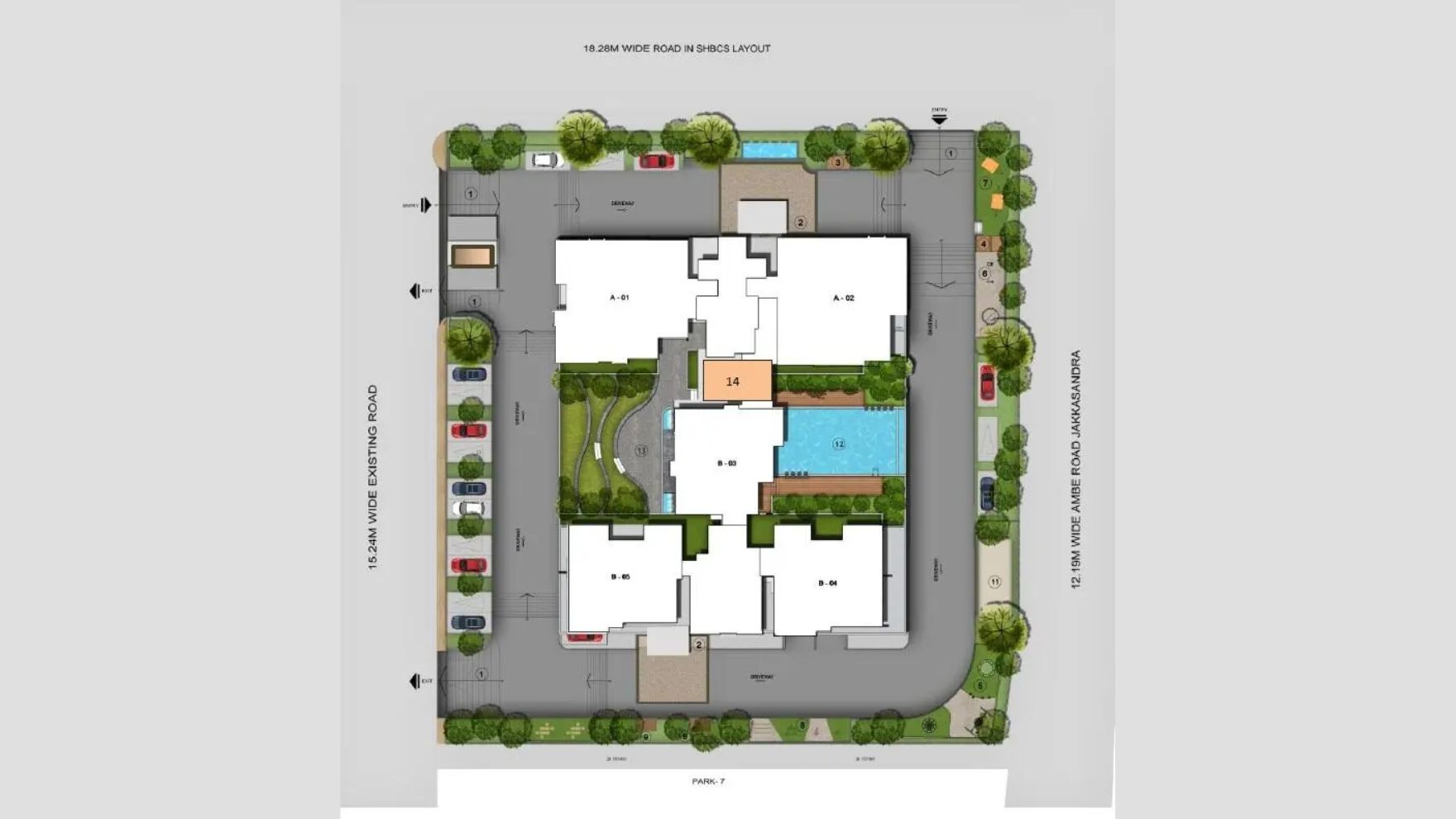 Radiance Platinum Bangalore Master Plan
