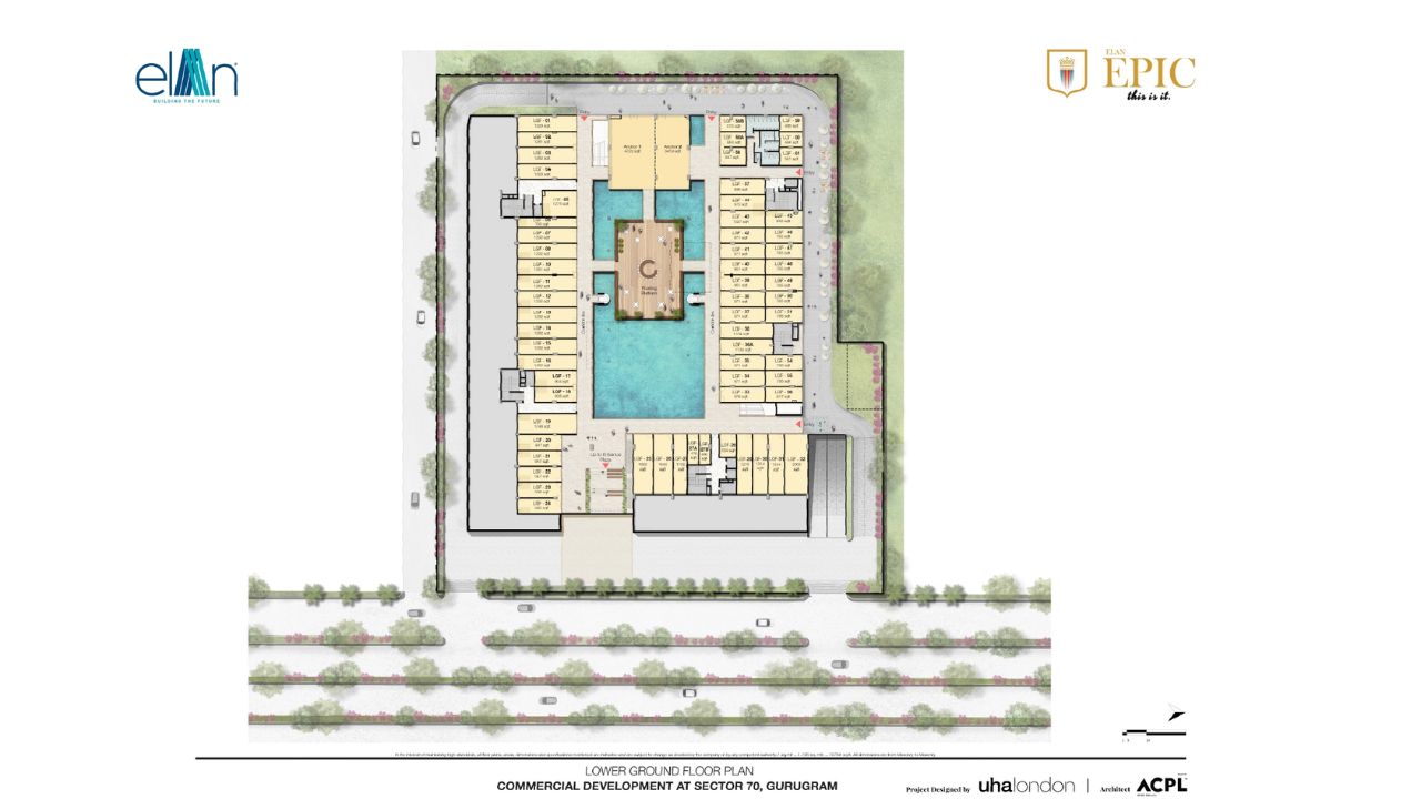 Elan Epic Floor Plan Lower Ground Floor 