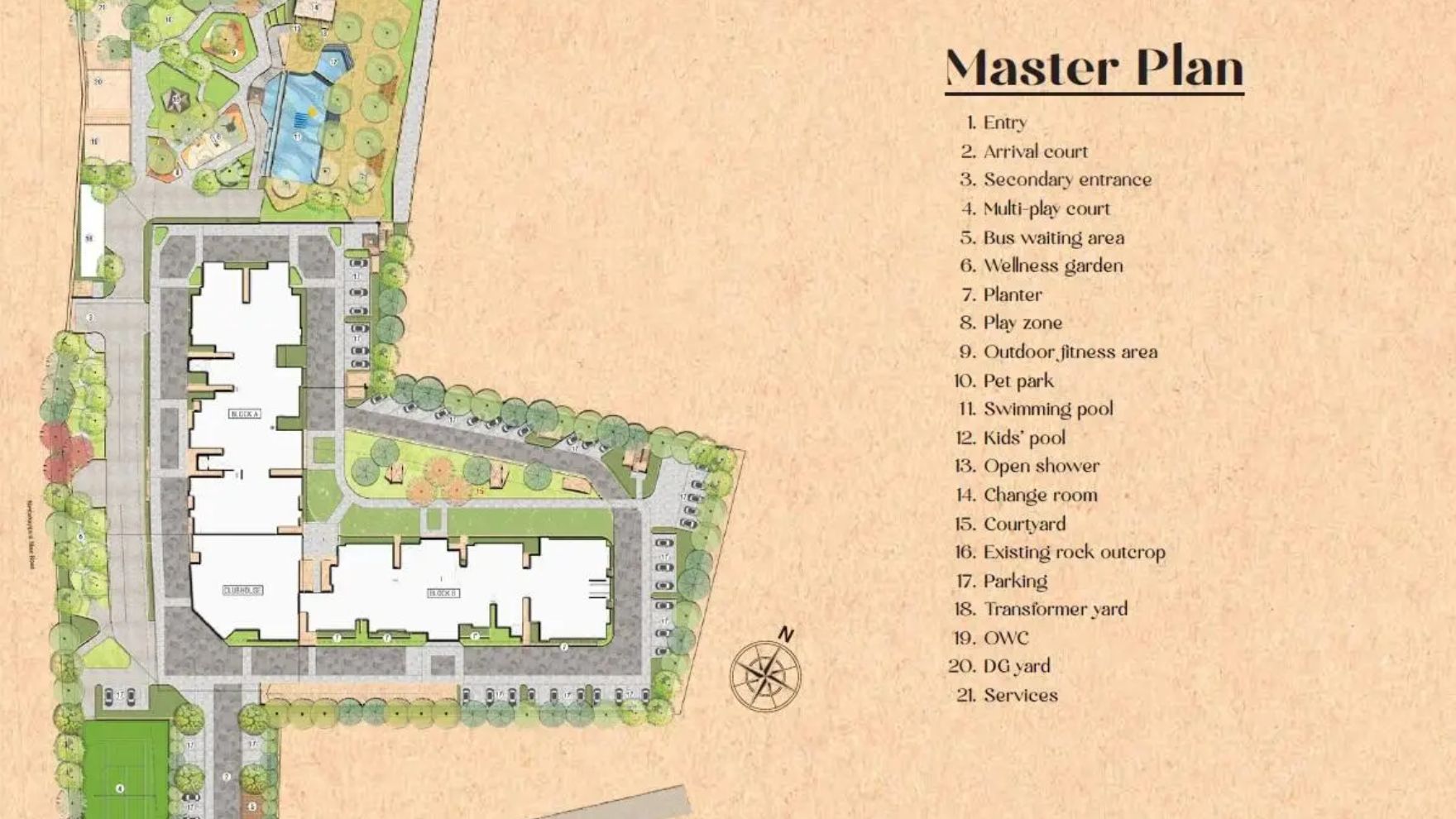 Brigade Citrine Budigere Cross Old Madras Road Bangalore Master Plan 