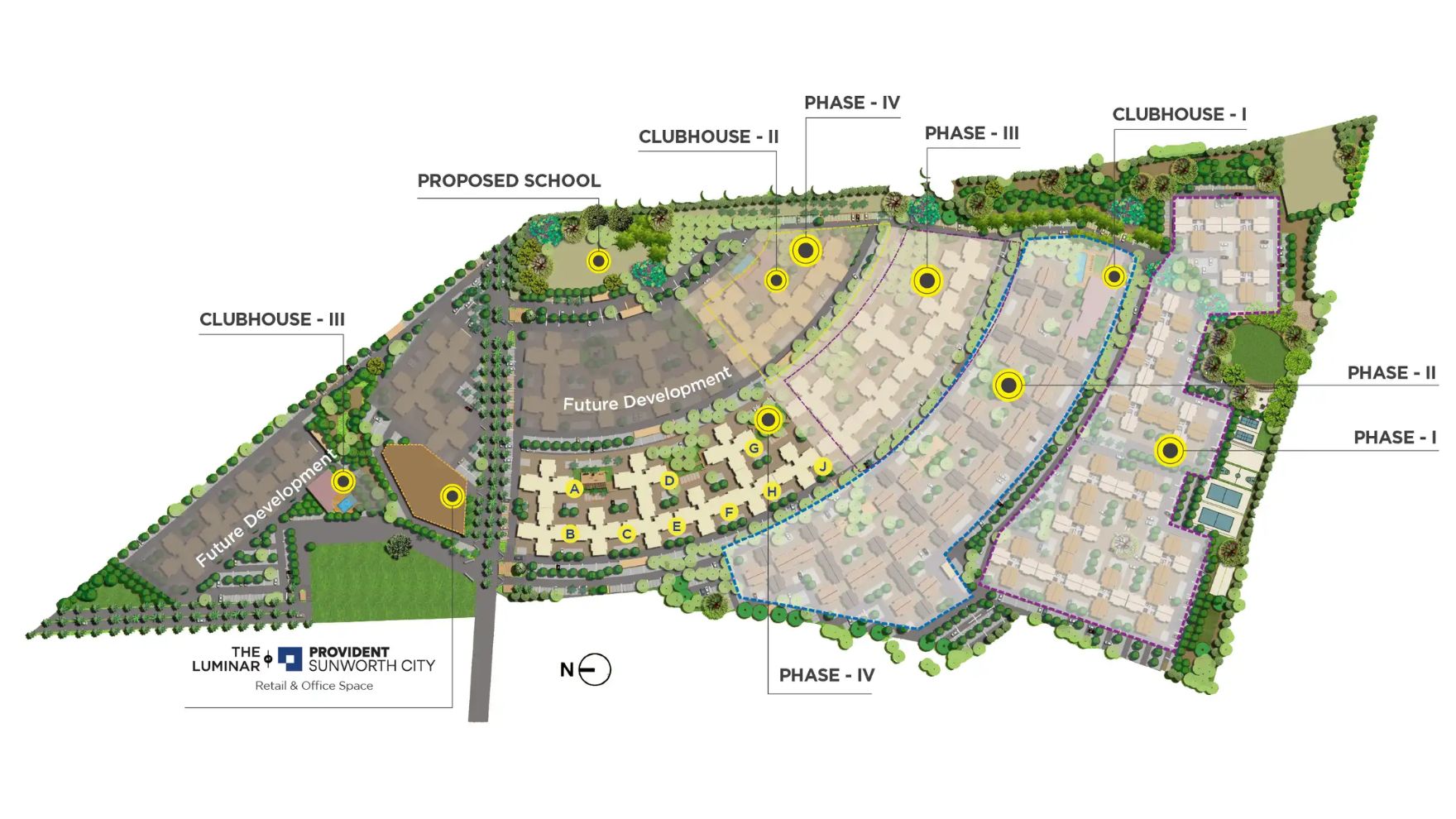 Provident Sunworth City Bangalore Master Plan