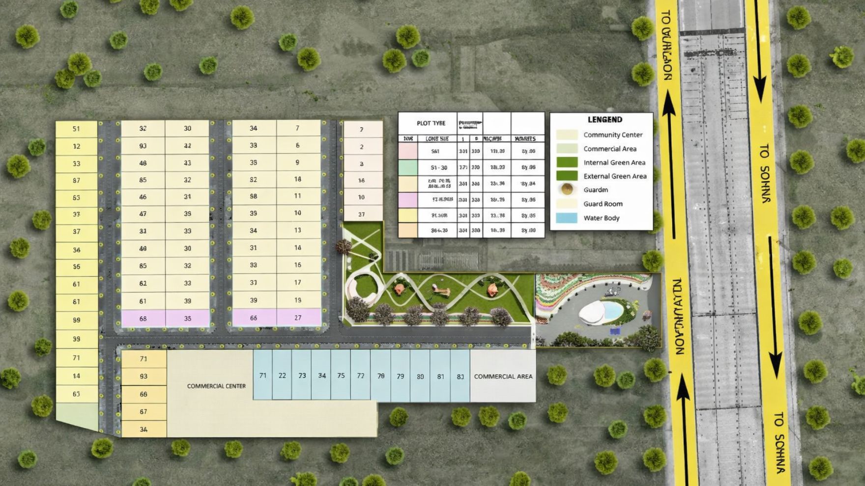 Trehan Luxury Floors Masterplan