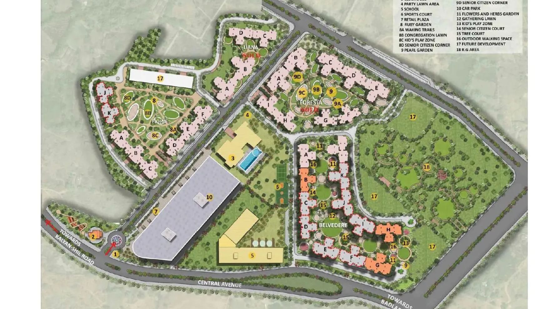 Lodha Casa Premier Thane Master Plan