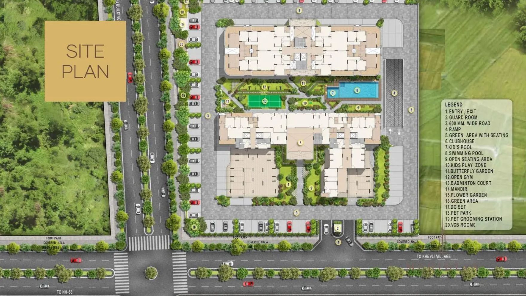 DPS Meridian Heights Sushant Golf City Lucknow Master Plan 