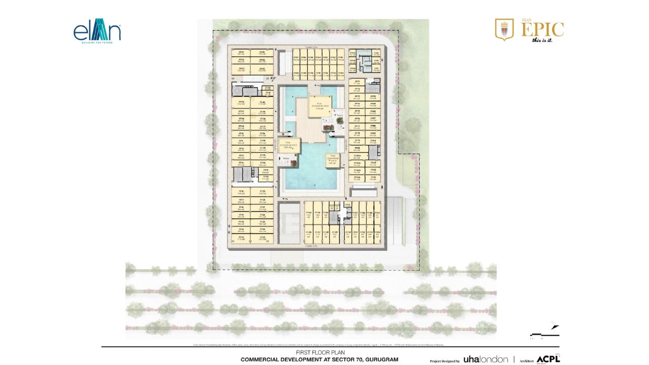 Elan Epic Floor Plan 1st Floor 