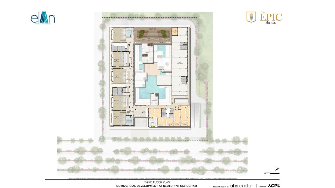 Elan Epic Floor Plan 3rd Floor 