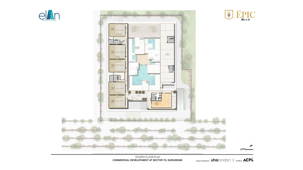 Elan Epic Floor Plan 4th Floor 