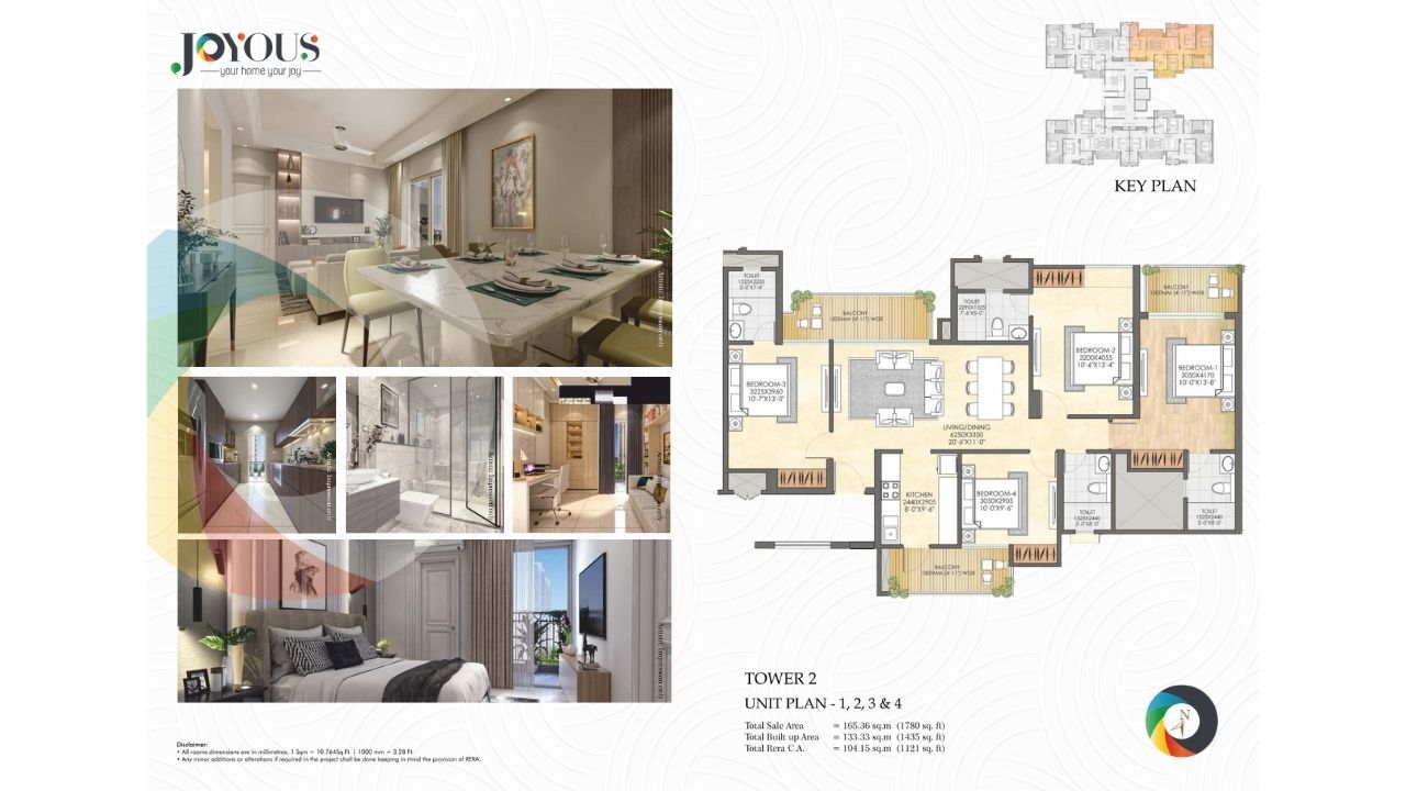 CRC Joyous Techzone 4 Noida Floor Plan