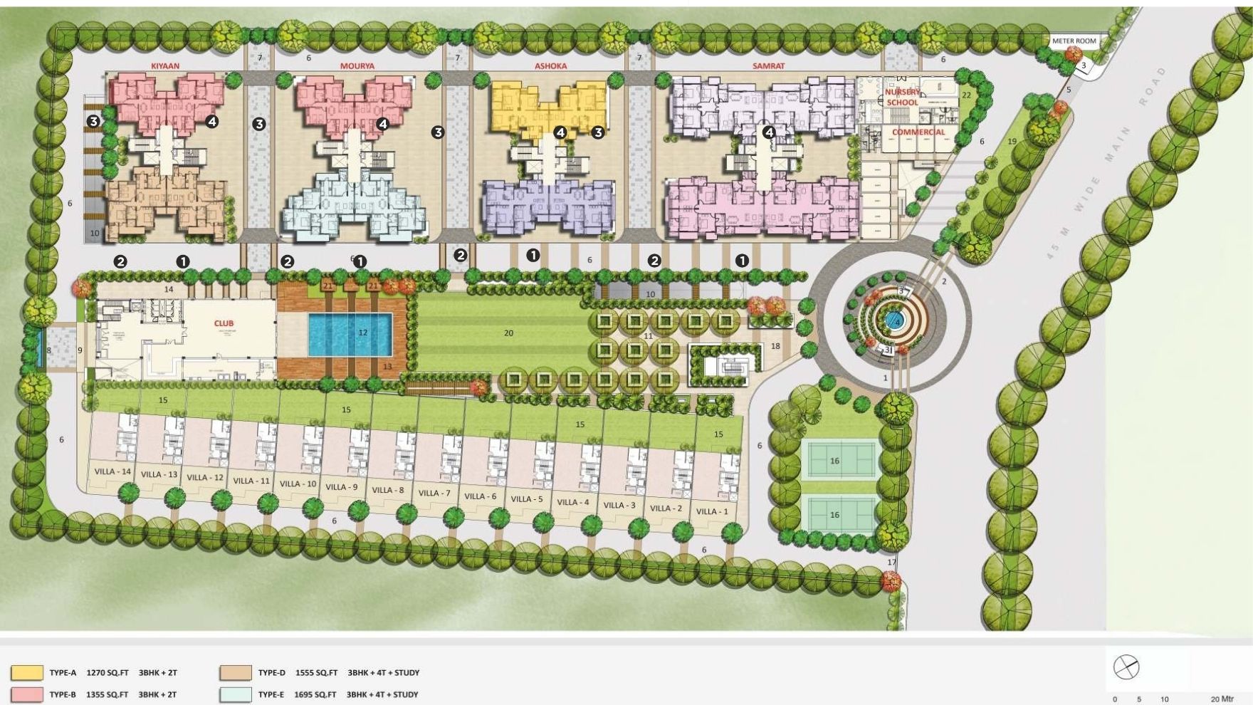 Sikka Kimaantra Greens Master Plan