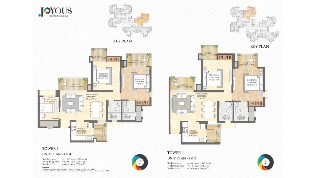 CRC Joyous Techzone 4 Greater Noida West Floor Plan