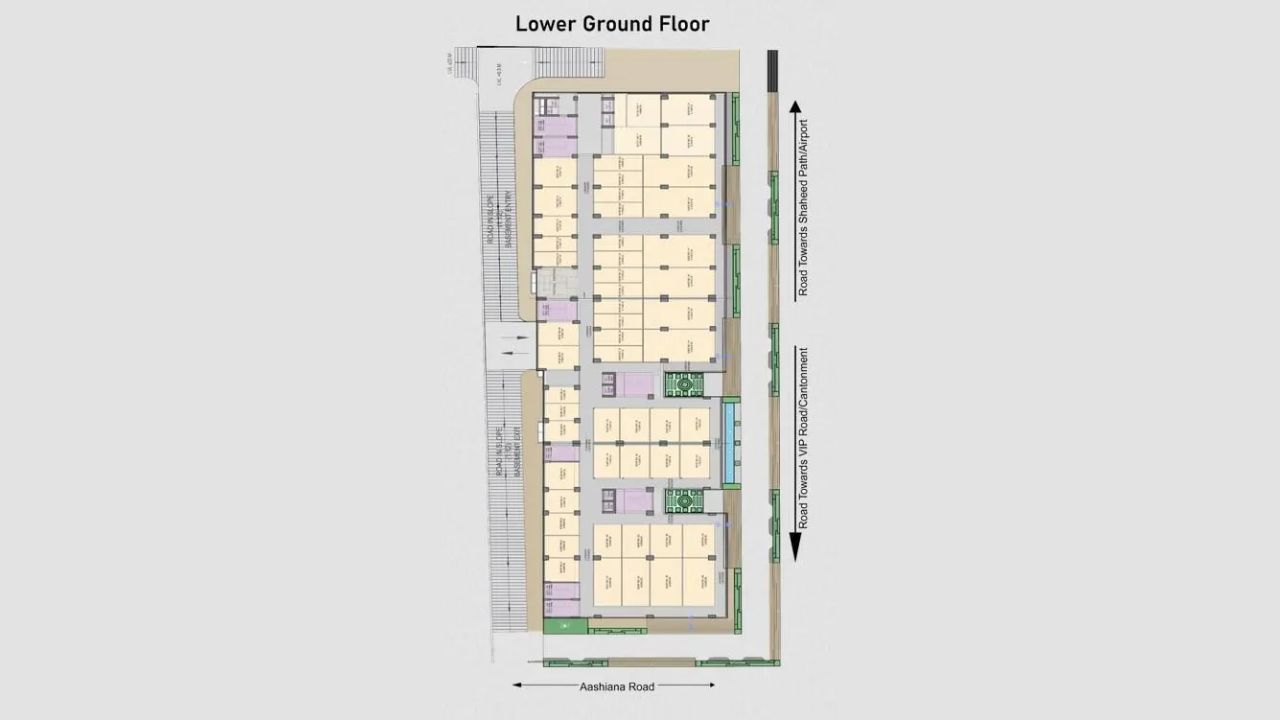 Rajdeep Central Square Floor Plan Type 1