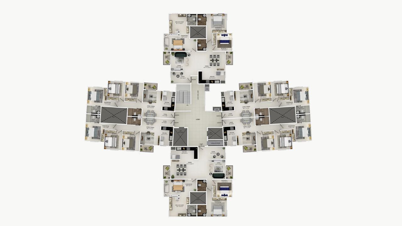 Provident Sunworth City Floor Plan 2