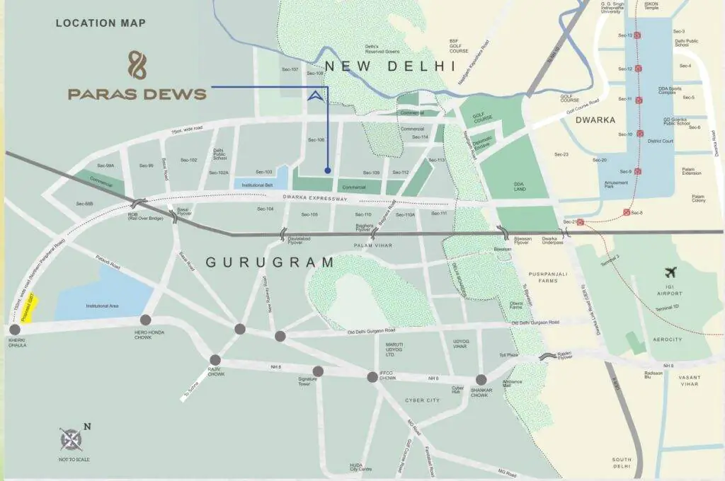 Gurgaon Location Advantages