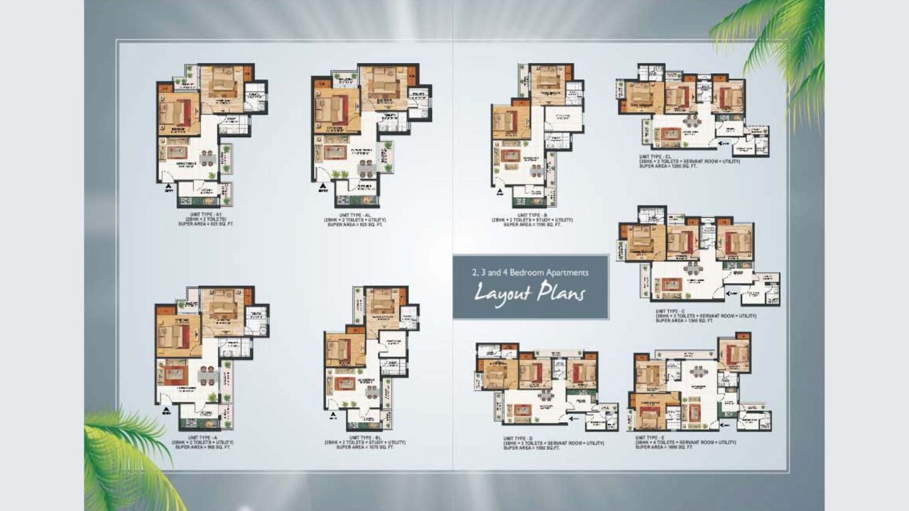 Paras Tierea 137 Type C Floor Plan