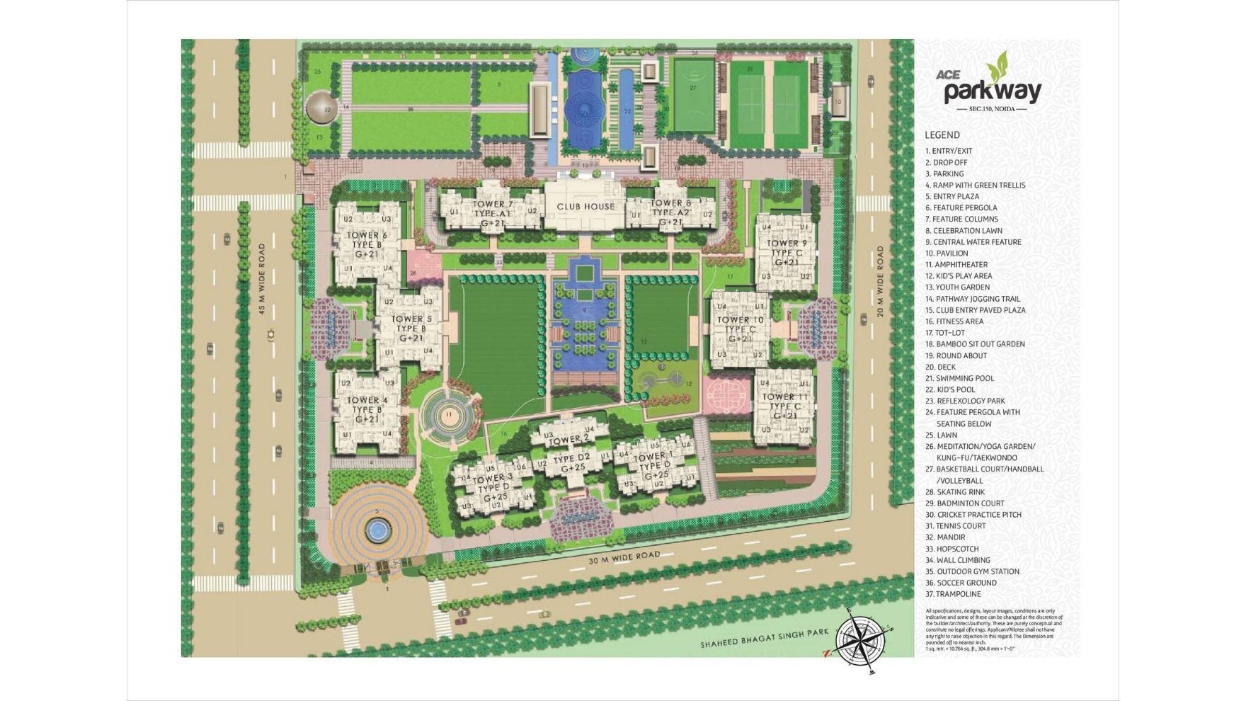 ACE Parkway Noida Master Plan