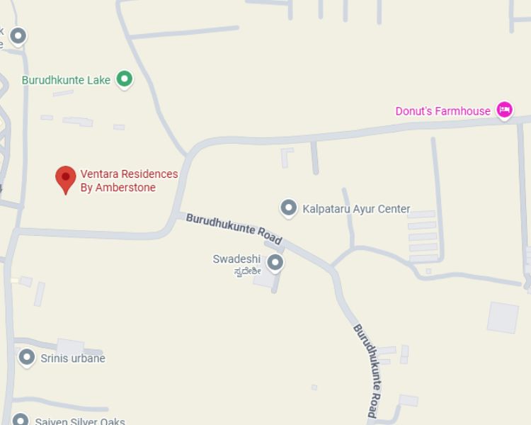 Amberstone Ventara Residences Sarjapur Road Bangalore Location Map 