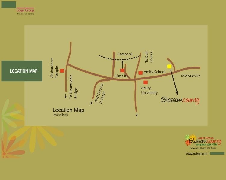 Logix Blossom County Location Map
