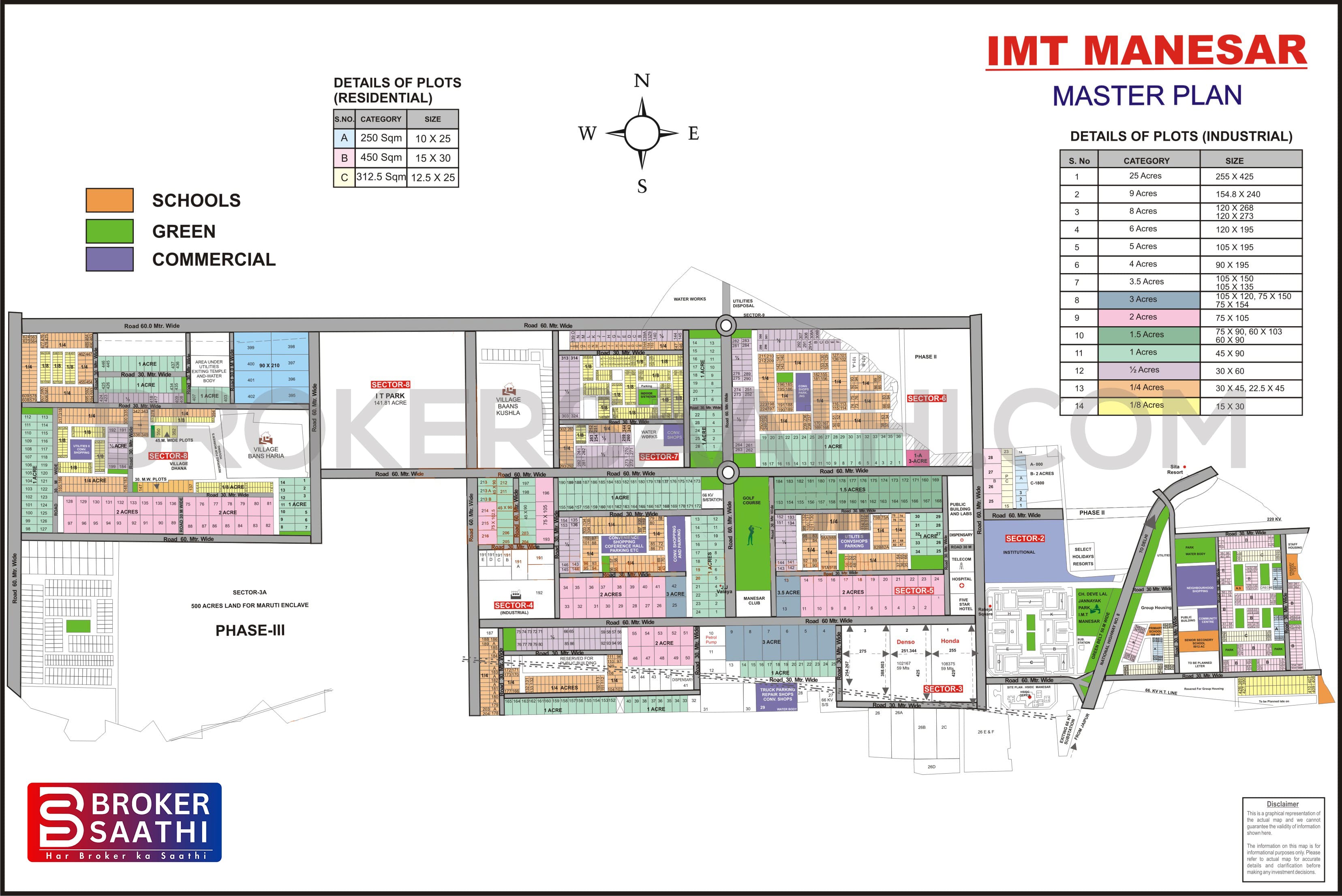 Gurgaon - IMT Manesar Map