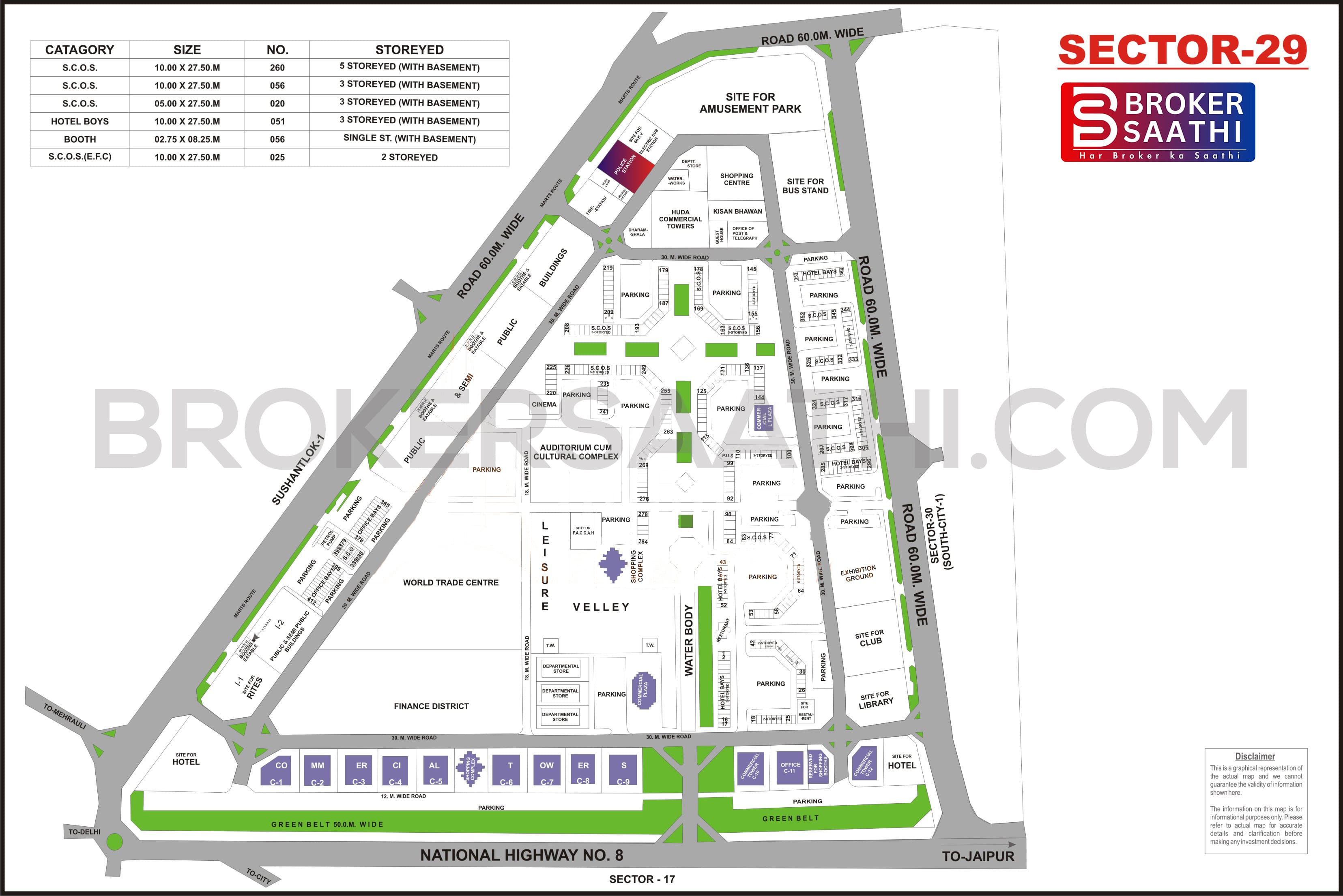 Gurgaon - Sector 29 Map