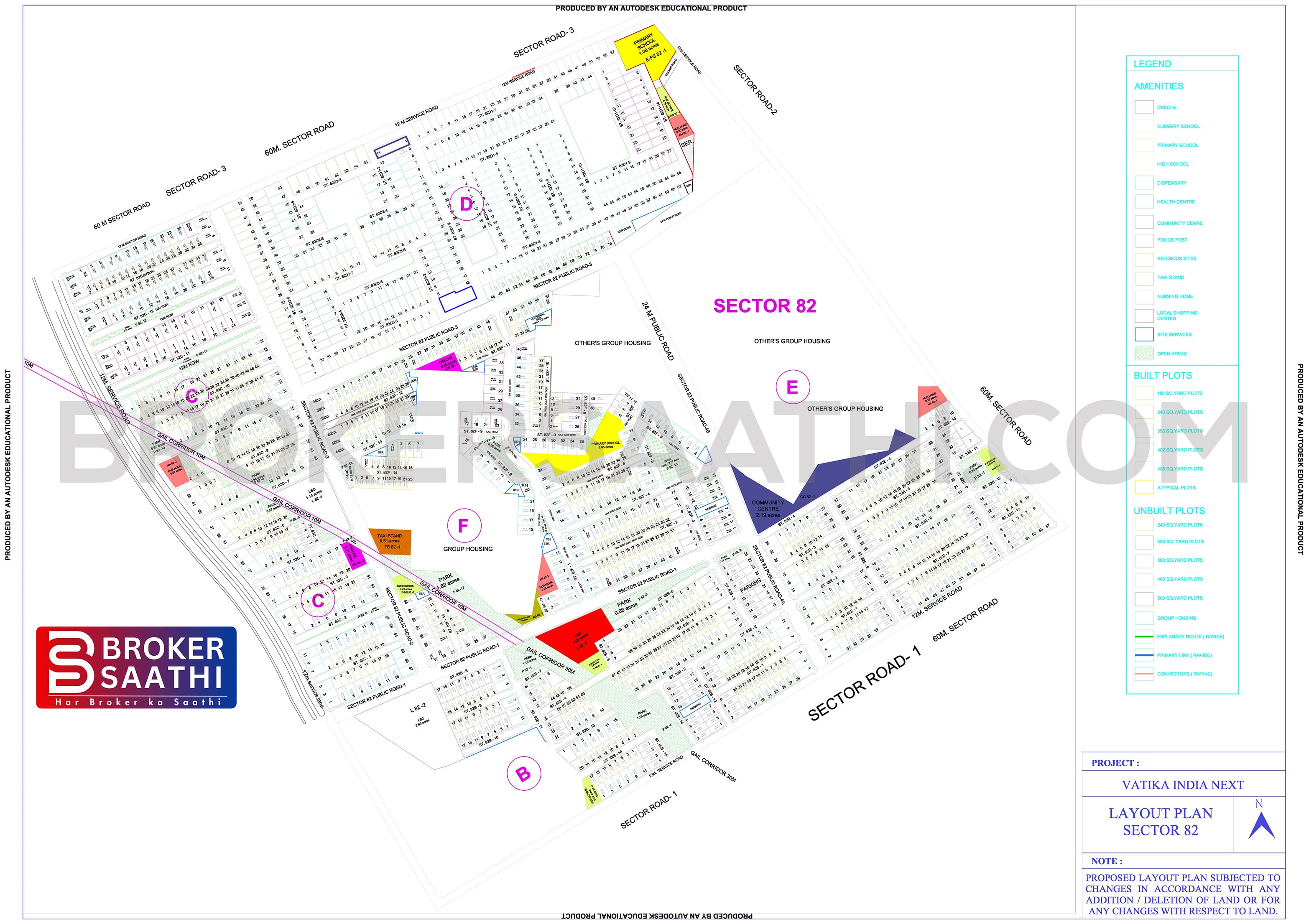 Gurgaon - Sector 82 Map