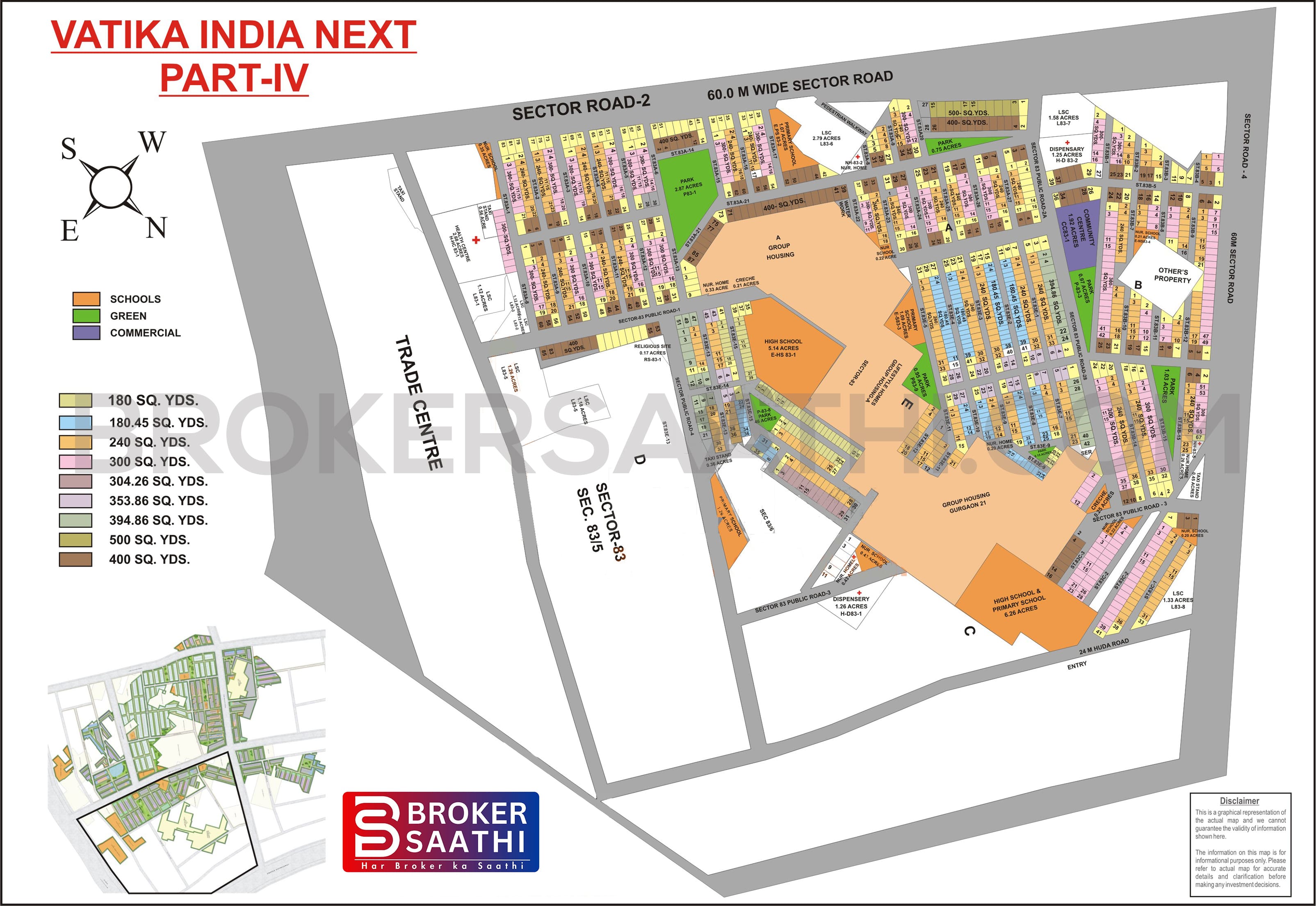 Gurgaon - Vatika India Next -4 Map